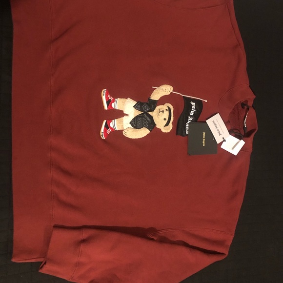 Palm Angels Pirate Bear Sweatshirt (100%Real Authentic) - Picture 3 of 5